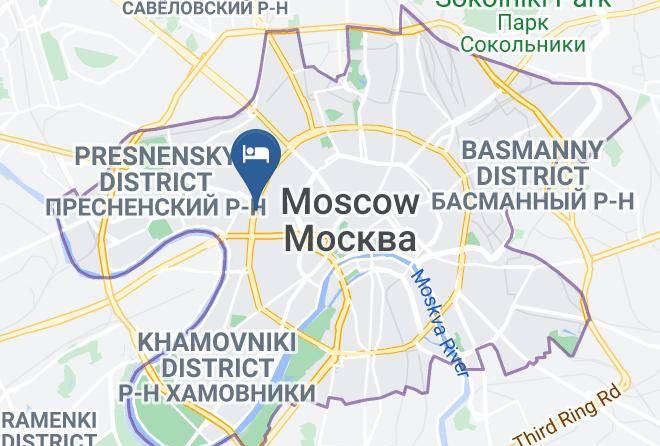 Moscow - Woodloft Maps