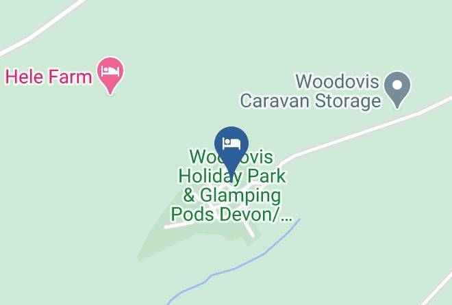 Devon - Woodovis Holiday Park & Glamping Pods Devon Cornwall Maps