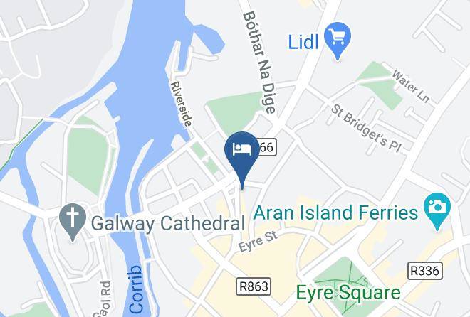 Galway - Woodquay Hostel Maps
