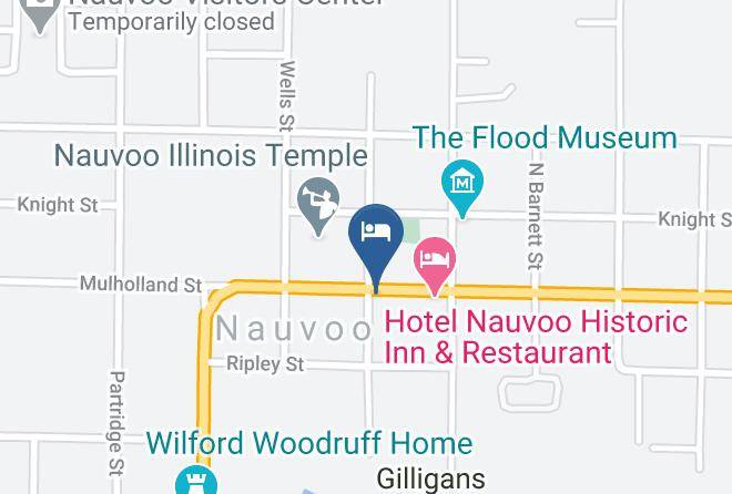 Hancock - Woodruff Hotel In Nauvoo Maps