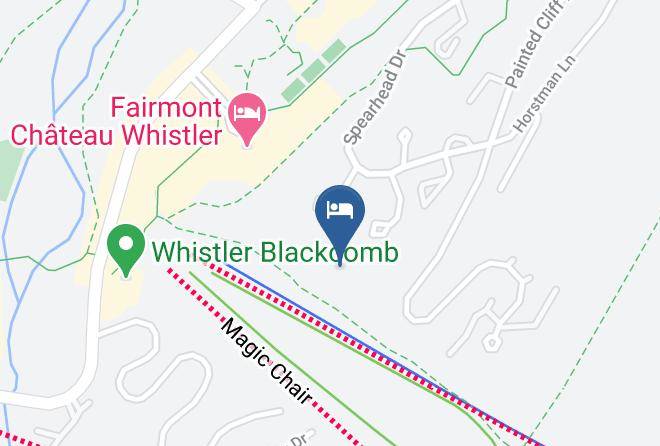 Woodrun Lodge Whistler Premier Map
