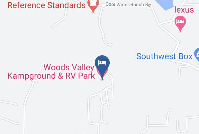 San Diego - Woods Valley Kampground & Rv Park Maps