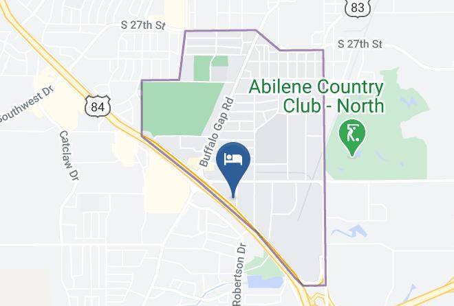 Taylor - Woodspring Suites Abilene Maps