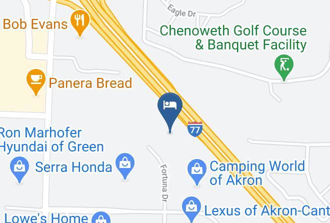 Summit - Woodspring Suites Akron Maps