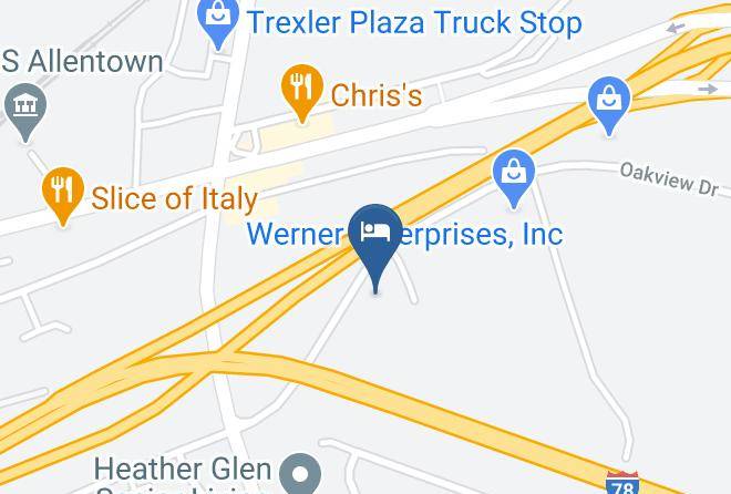 Lehigh - Woodspring Suites Allentown Maps