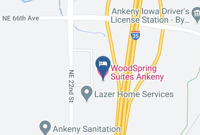 Polk - Woodspring Suites Ankeny Maps