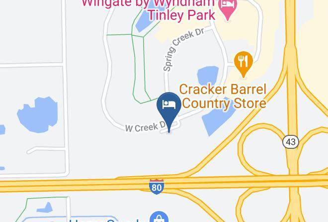 Will - Woodspring Suites Chicago Tinley Park Maps
