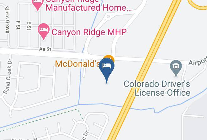 El Paso - Woodspring Suites Colorado Springs Airport Maps