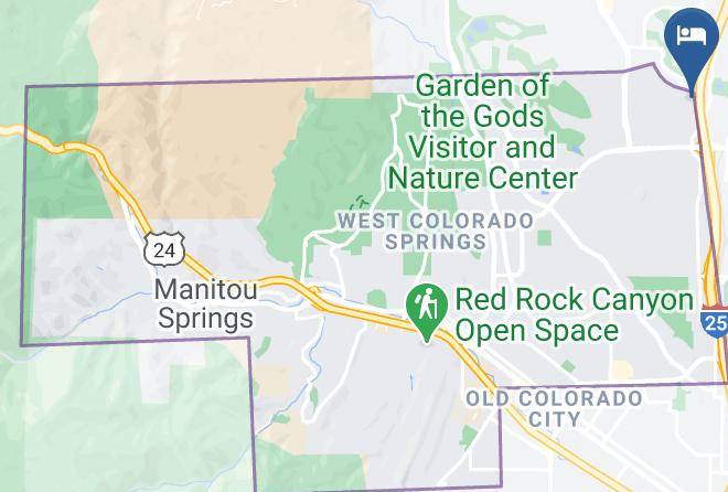 El Paso - Woodspring Suites Colorado Springs Maps