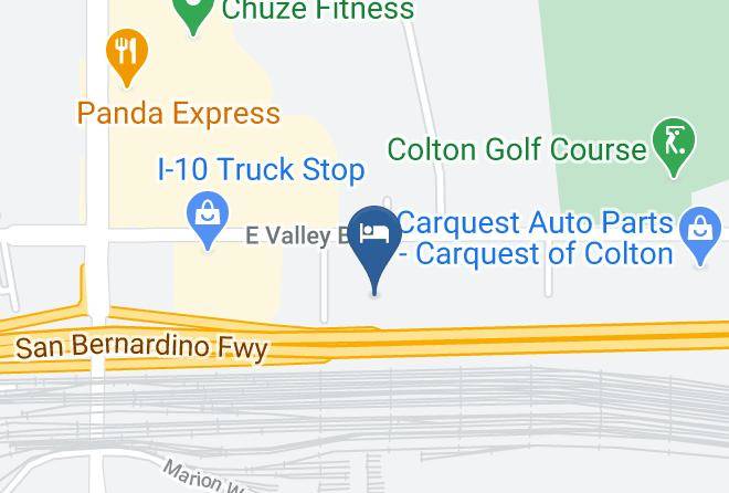 San Bernardino - Woodspring Suites Colton Maps