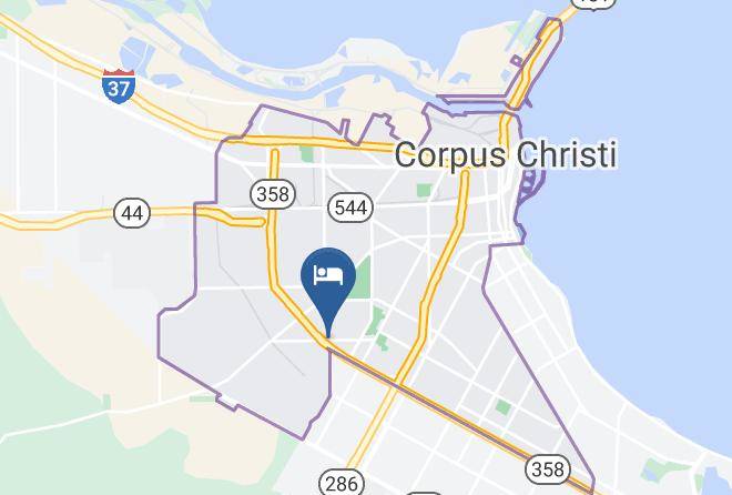 Nueces - Woodspring Suites Corpus Christi Maps
