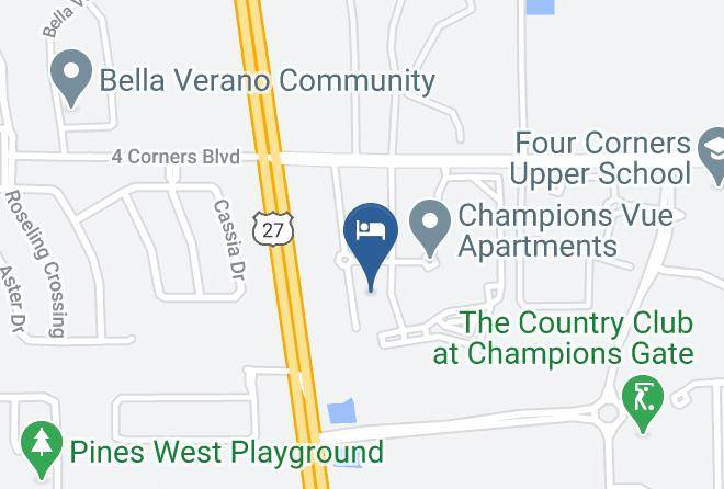 Polk - Woodspring Suites Davenport Maps