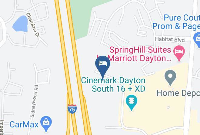 Montgomery - Woodspring Suites Dayton South Maps