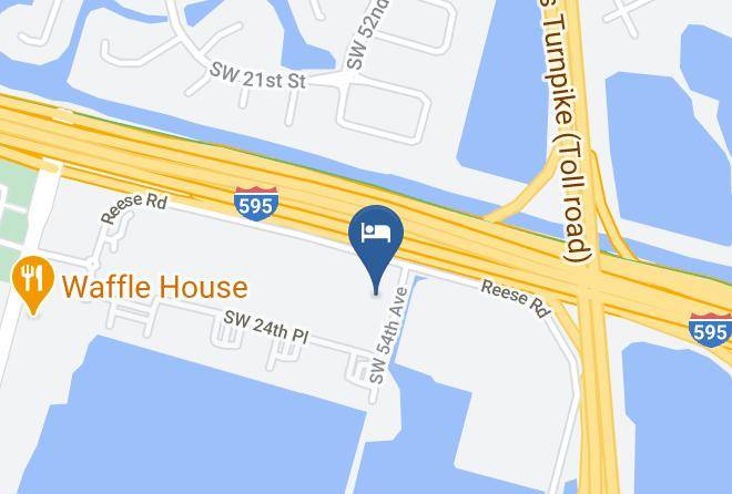 Broward - Woodspring Suites Fort Lauderdale Maps
