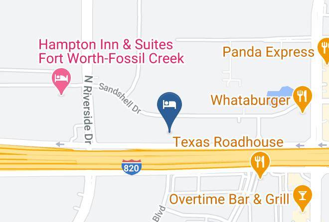 Tarrant - Woodspring Suites Fort Worth Fossil Creek Maps