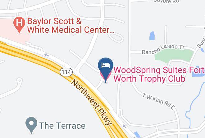 Tarrant - Woodspring Suites Fort Worth Trophy Club Maps
