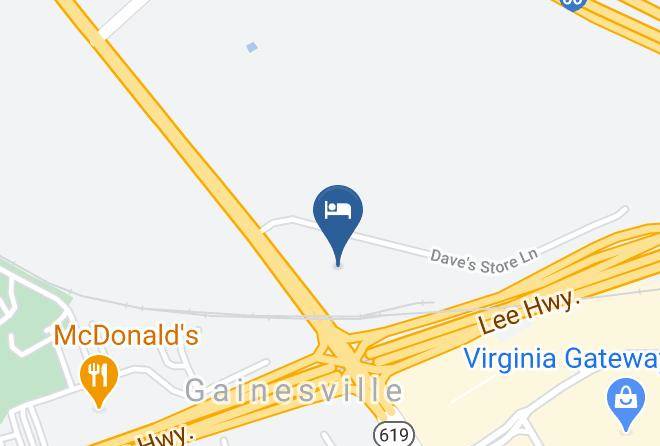 Prince William - Woodspring Suites Gainesville Maps