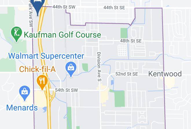 Woodspring Suites Grand Rapids South Map