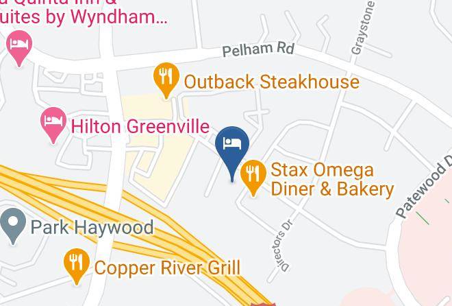 Greenville - Woodspring Suites Greenville City Haywood Mall Maps