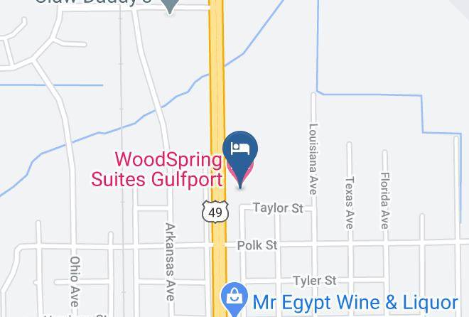 Harrison - Woodspring Suites Gulfport Maps