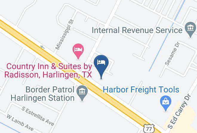 Cameron - Woodspring Suites Harlingen Maps