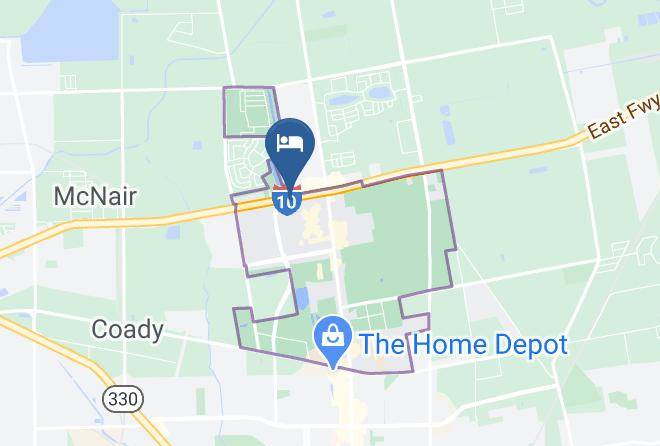 Harris - Woodspring Suites Houston Baytown Maps