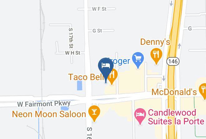 Harris - Woodspring Suites Houston La Porte Maps