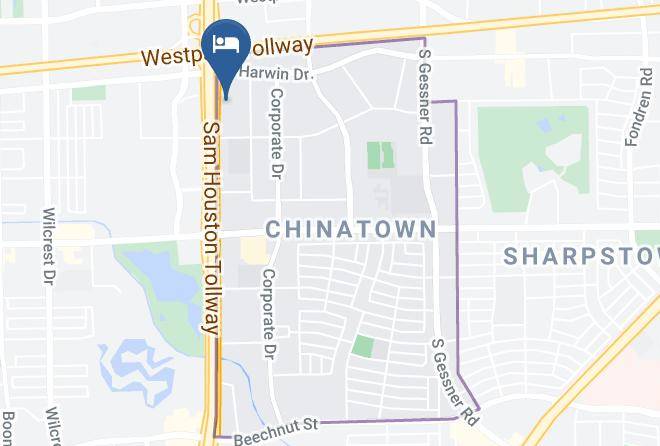 Harris - Woodspring Suites Houston Westchase Maps