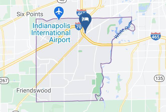 Marion - Woodspring Suites Indianapolis Airport South Maps
