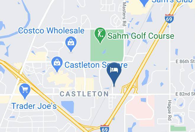 Marion - Woodspring Suites Indianapolis Castleton Maps
