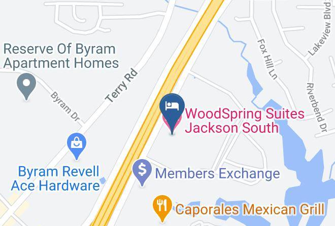 Hinds - Woodspring Suites Jackson South Maps