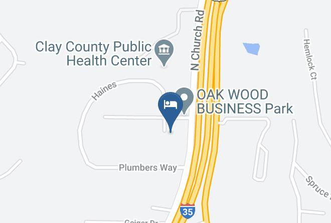 Clay - Woodspring Suites Kansas City Liberty Maps