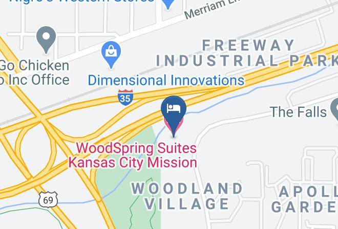 Johnson - Woodspring Suites Kansas City Mission Maps