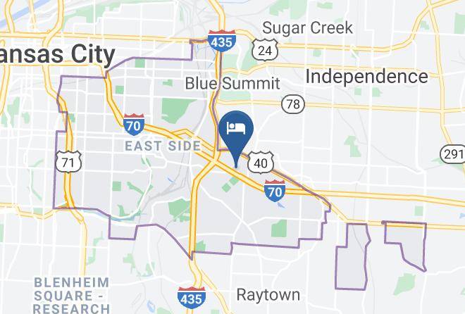 Jackson - Woodspring Suites Kansas City Stadium Maps