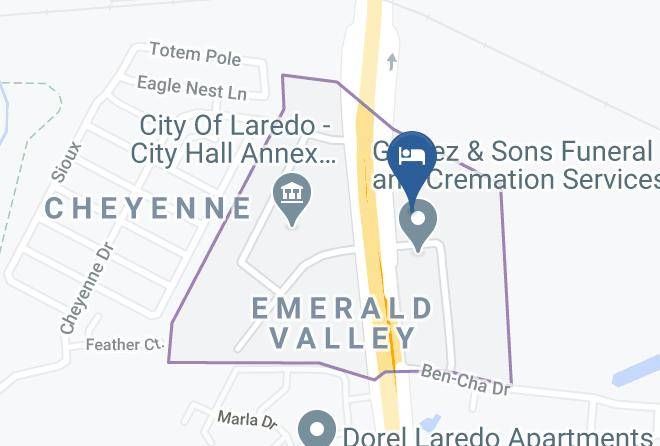 Webb - Woodspring Suites Laredo Maps