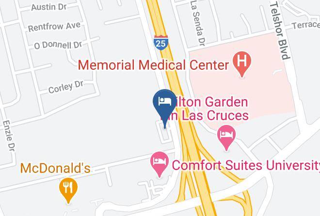 Dona Ana - Woodspring Suites Las Cruces Maps
