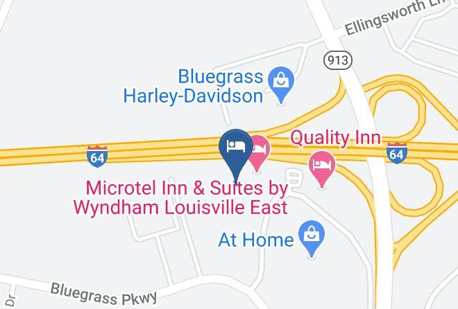 Jefferson - Woodspring Suites Louisville Jeffersontown Maps