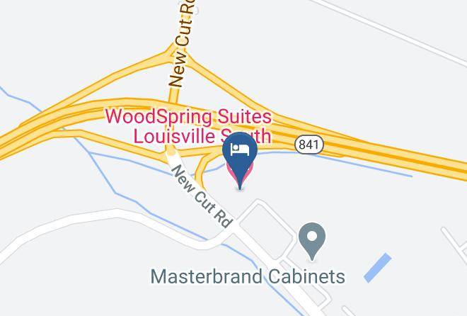 Jefferson - Woodspring Suites Louisville South Maps