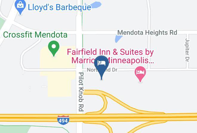 Dakota - Woodspring Suites Minneapolis Airport Mendota Heights Maps