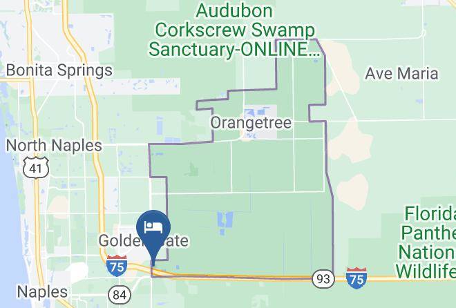 Collier - Woodspring Suites Naples Maps