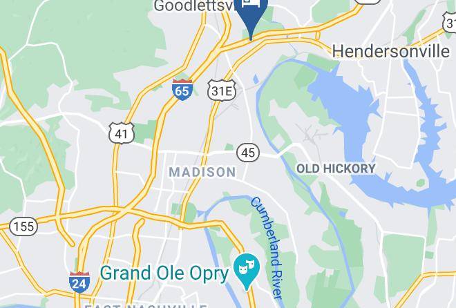 Davidson - Woodspring Suites Nashville Rivergate Maps