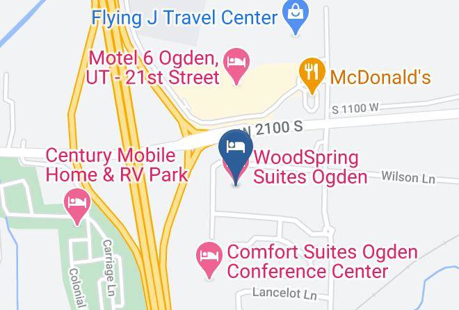 Weber - Woodspring Suites Ogden Maps