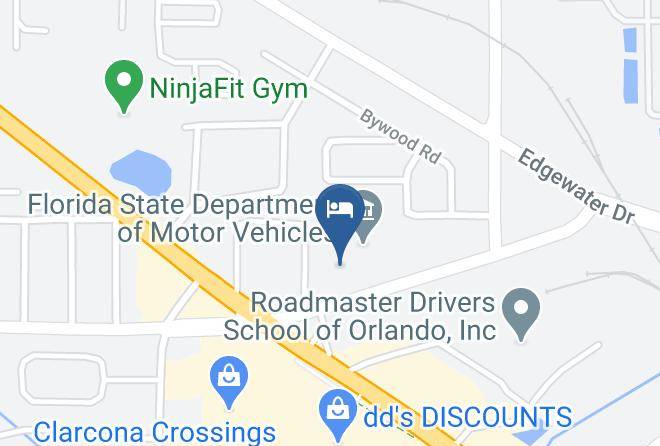 Orange - Woodspring Suites Orlando Clarcona Maitland Maps