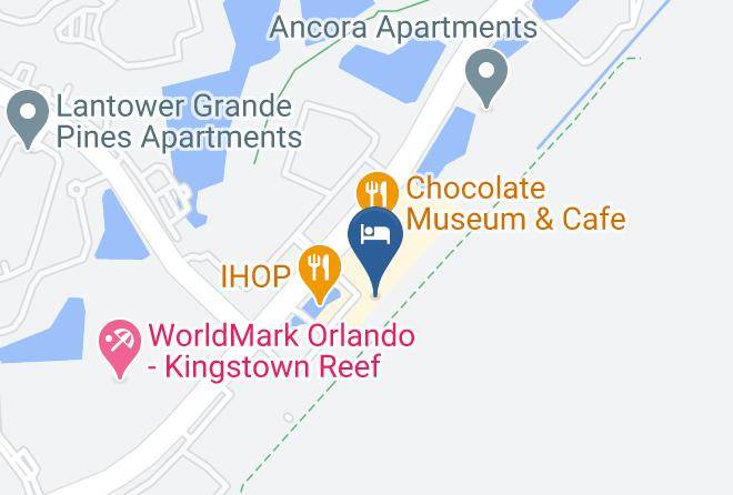 Woodspring Suites Orlando International Drive Map