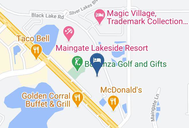 Osceola - Woodspring Suites Orlando Kissimmee Maingate Maps