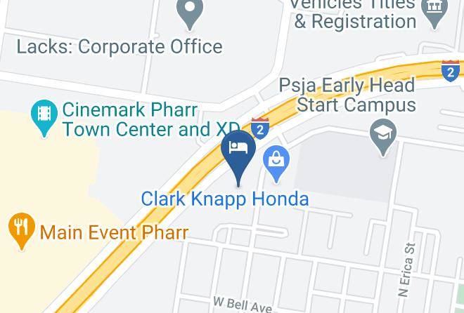 Woodspring Suites Pharr Map