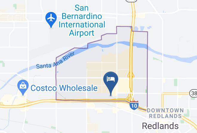 San Bernardino - Woodspring Suites Redlands San Bernardino Maps