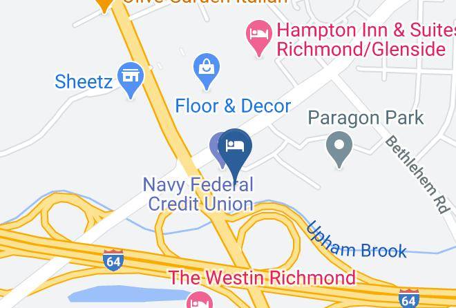Henrico - Woodspring Suites Richmond West Maps