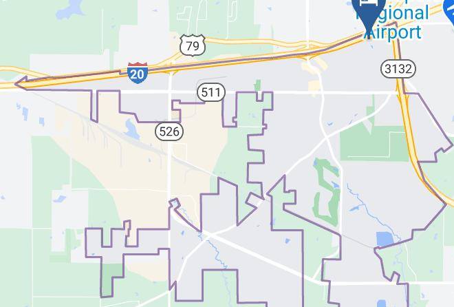 Caddo Par - Woodspring Suites Shreveport Airport Maps