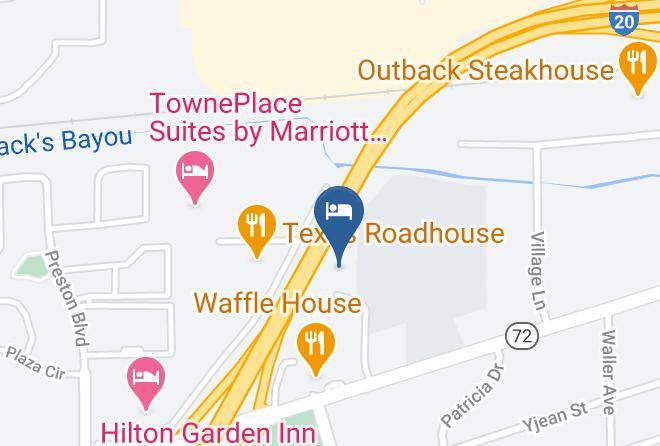 Bossier Par - Woodspring Suites Shreveport Bossier City Maps